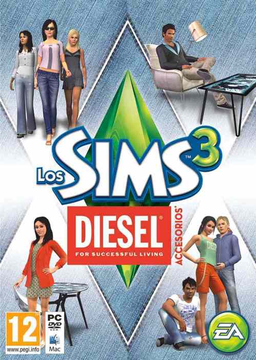 Los Sims 3 Diesel Accesorios Pc
